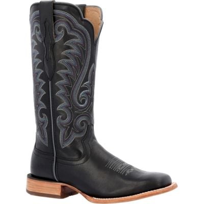 Durango Ladies Black Mulberry Western Square Toe Boots