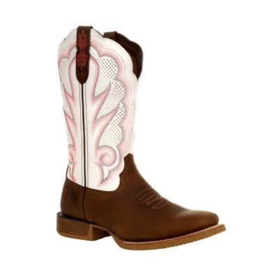 Durango Lady Rebel Pro White Ventilated Western Boot