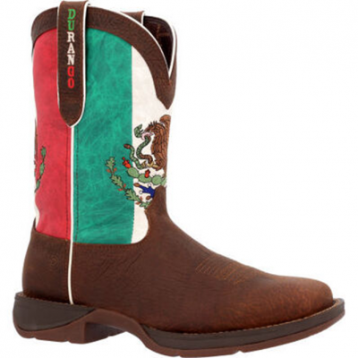 Durango Rebel Men's Mexico Flag Western Boots