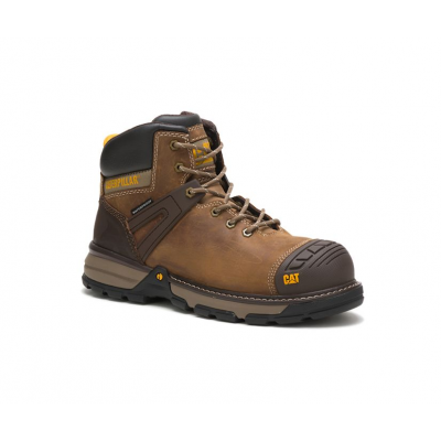 CAT Men's Excavator Superlite Waterproof Carbon Composite Toe Work Boot