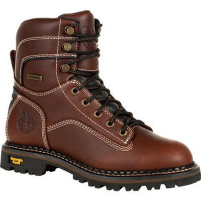 Georgia Ladies AMP LT Logger Waterproof Low Heel Logger Boot
