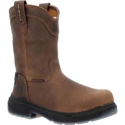 Georgia Men's Brown FLXpoint Ultra Composite Toe 11" Pull On Work Boot