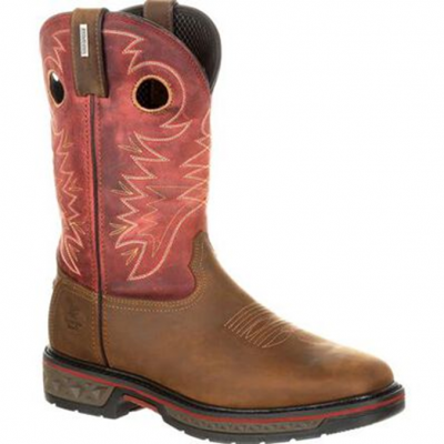 Georgia Men's Carbo-Tec Waterproof Pull-on Work Boots