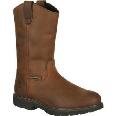Georgia Men's Suspension System Waterproof Wellington Work Boot