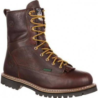 Georgia Men's Waterproof Lace-To-Work Work Boots