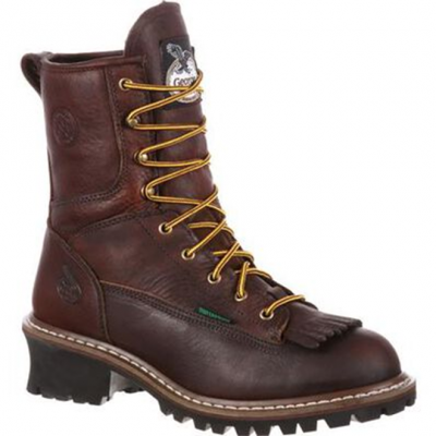 Georgia Men's Waterproof Logger Boot