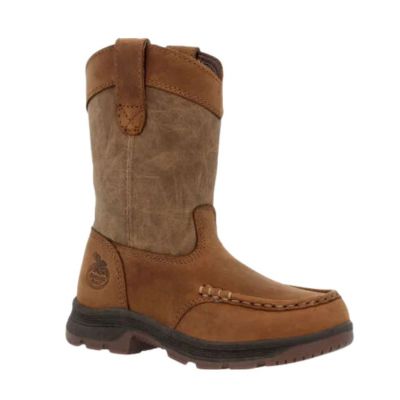 Georgia Youth Athens Superlyte Pull On Boot - Brown