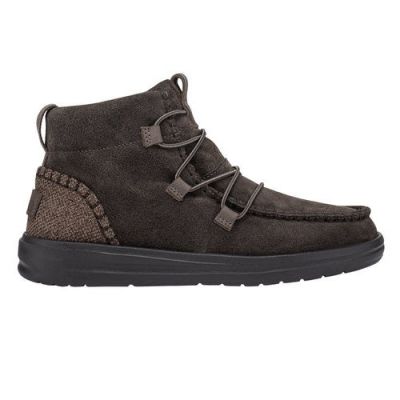 Hey Dude Ladies Eloise Suede Java Casual Shoes