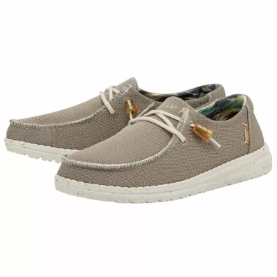 Hey Dude Ladies Wendy Eco Sox Tan Casual Shoes 