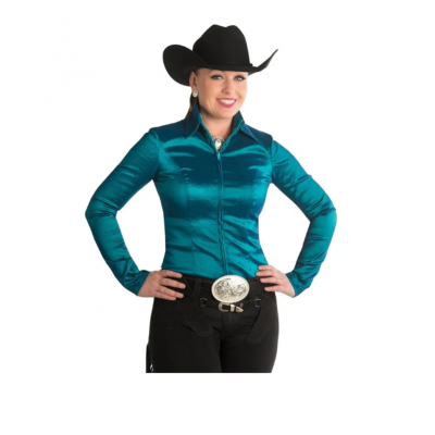 Hobby Horse Women's Teal Taffy Show Blouse