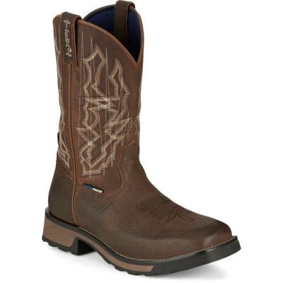 Tony Lama Men's Anchor Soft Toe Waterproof Pull On Work Boot