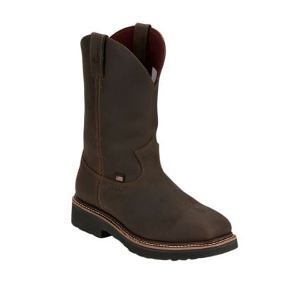 Justin Men's Billings 11" Waterproof Square Steel Toe Work Boot