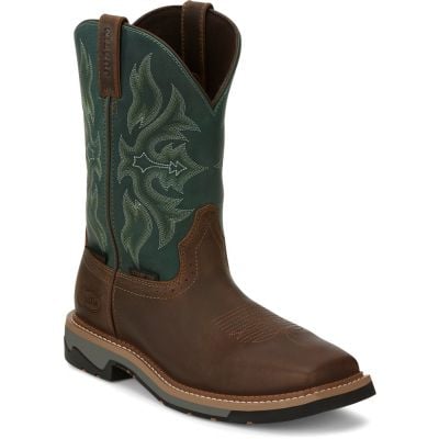 Justin Men's Bolt Composite Toe Pull On Work Boot
