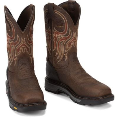 Justin Men's Driscoll Waterproof Steel Toe Work Boots