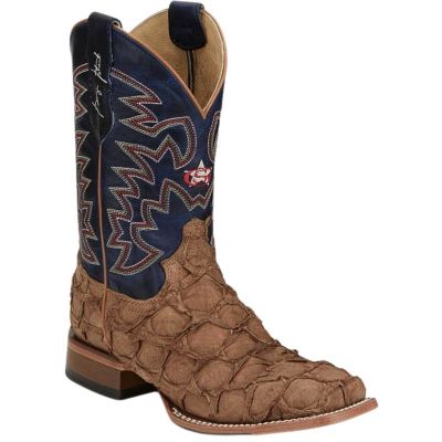 Justin Men's Ocean Front 11" Pirarucu Square Toe Western Boot