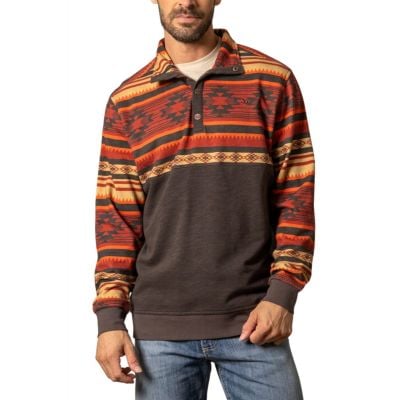 Kimes Ranch Men's Brown Pullover