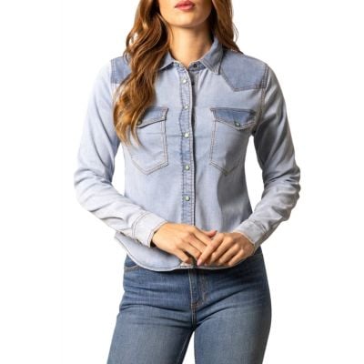 Kimes Ranch Womens Blue Shirt