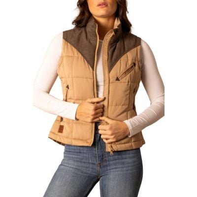 Kimes Ranch Womens Brown Vest