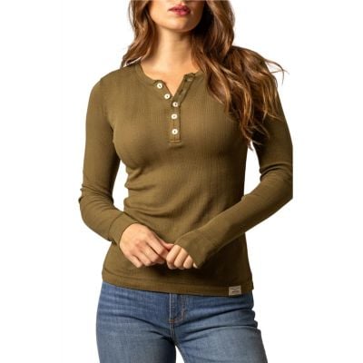 Kimes Ranch Womens Olive Shirt