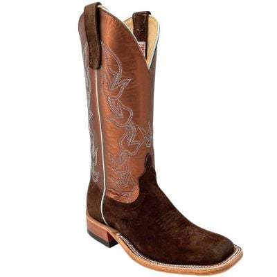 Kleinschmidt's Exclusive Women's Anderson Bean Coffee & Bacon/Bronze Matte Kidskin Roper