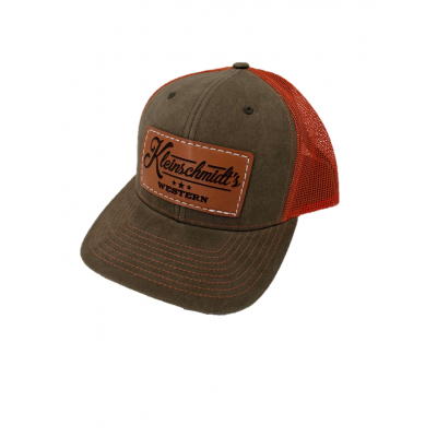 Kleinschmidts Limited Edition Richardson 2.0 Dark Loden/ Terracotta Leather Patch Hat