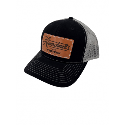 Kleinschmidts Limited Edition Richardson 2.0 Raven/Aluminum Leather Patch Hat