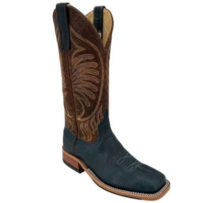 Kleinschmidt's Exclusive Women's Anderson Bean Indigo Navajo Bison/Camel Chex Roper
