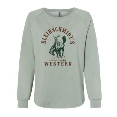 Kleinschmidt's Western Est 1969 Ladies Sage Crewneck
