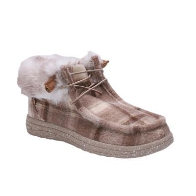 LaMO Women's Cassidy Shoe - Chestnut Plaid