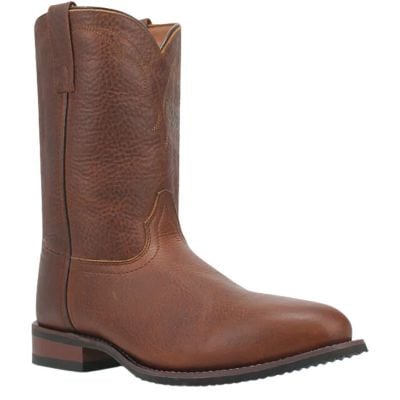 Laredo Men's 10" Vaughn Tan Round Toe Roper Boot