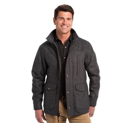 Madison Creek Men's Bandera Wool Jacket - Grey
