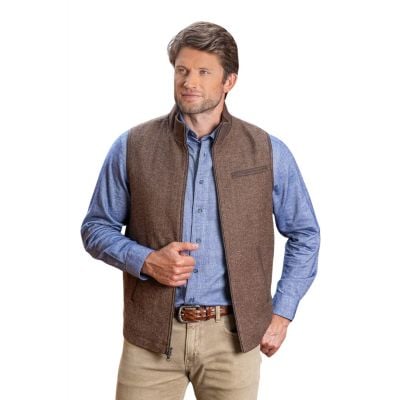 Madison Creek Men's Brown McKinney Vest