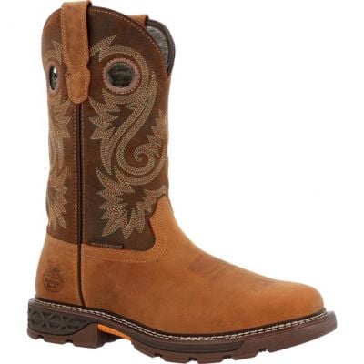 Georgia Men's Brown 11" Waterproof Work Boot