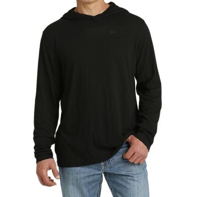 Cinch Men's Long Sleeve Arenaflex Hoodie - Black