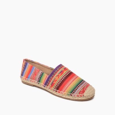 Minnetonka Ladies Frisco Stripe Pam Casual Shoes