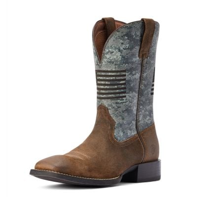 Ariat Men's Sport Flying Proud Square Toe Boots