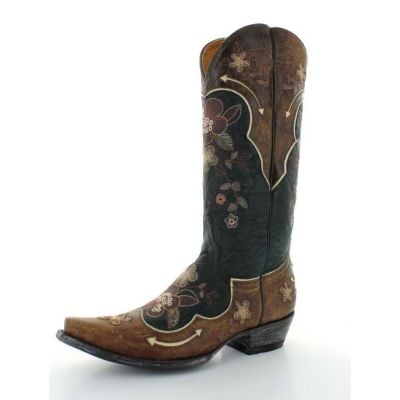 Old Gringo Bonnie Black & Bone Boot