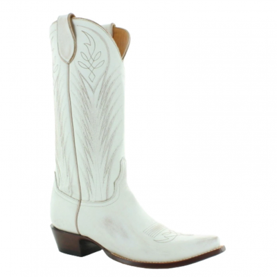 Old Gringo Ladies Emmer Beige/White Snip Toe Boots