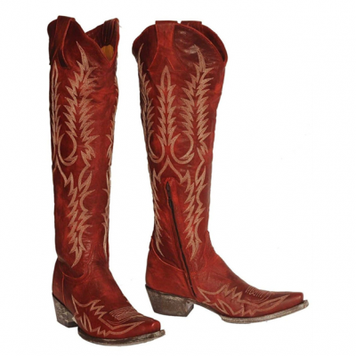 Old Gringo Ladies Mayra Red Tall Boots