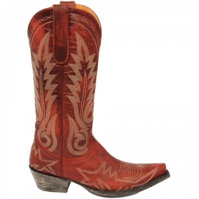 Old Gringo Ladies Nevada 13" Red Snip Toe Boots