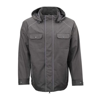 Outback Men's Harlan Rain Jacket - Charcoal