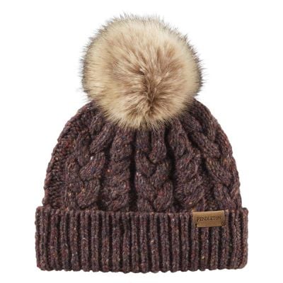 Pendleton Cinnamon Cable Hat