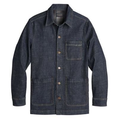 Pendleton Mens Denim Chore Jacket