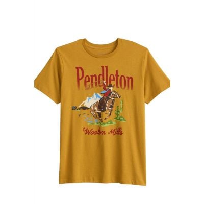 Pendleton Women's Old Gold Western Graphic Tee