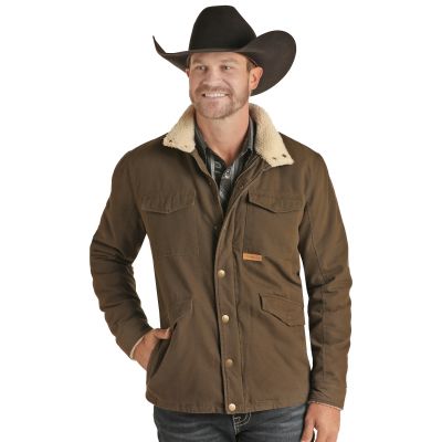 Powder River Men's Brushed Cotton Canvas Jacket