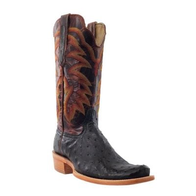 R. Watson Men's Full Quill Ostrich Boot