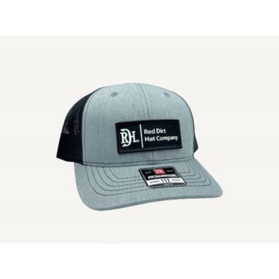 Red Dirt Hat Co Kids High Roller Heather Grey/Black
