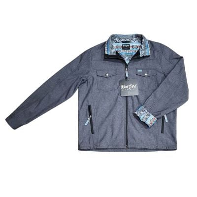 Red Dirt Men's Fleece Lined Jacket - Grey