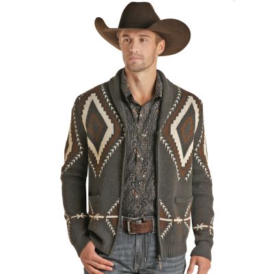 Rock N Roll Men's Aztec Sweater