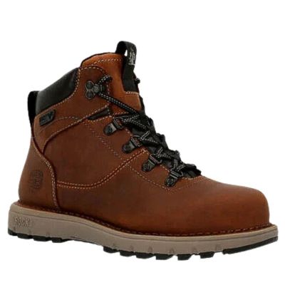 Rocky Women's Legacy 32 Composite Toe Waterproof Work Boot - Brown